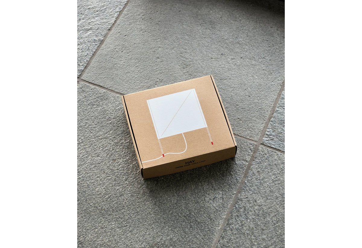 Paper Cube Table Lamp, Bertjan pot, Hay