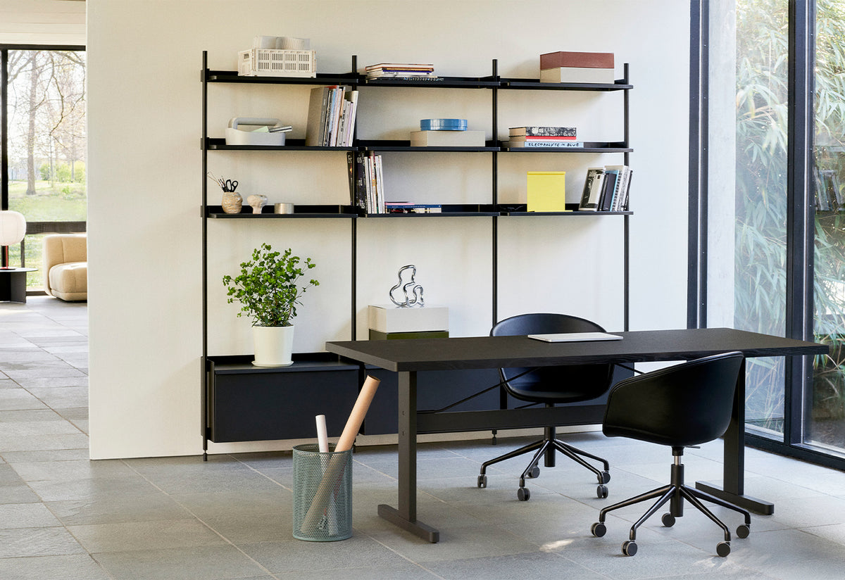 Passerelle Table, Linoleum/Laminate Tabletop, Ronan and erwan bouroullec, Hay