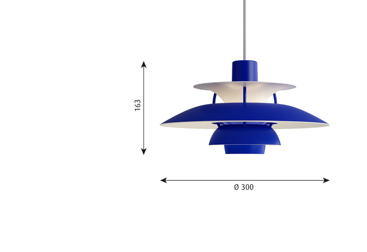 PH 5 Mini Pendant | Monochrome, Poul henningsen, Louis poulsen