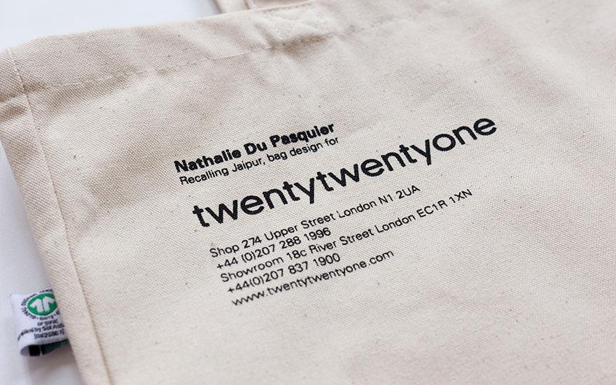 -2021 anniversary tote bag print detail