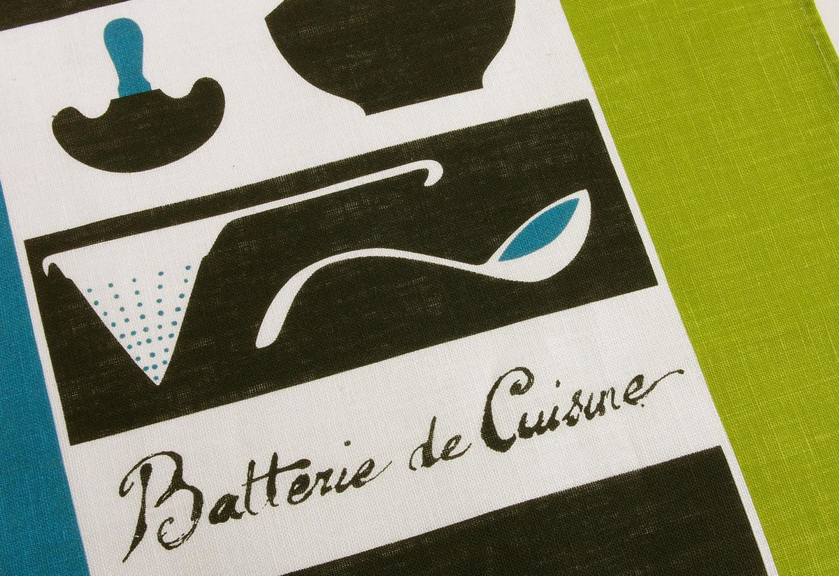 Batterie De Cuisine Tea Towel, Lucienne day, Twentytwentyone