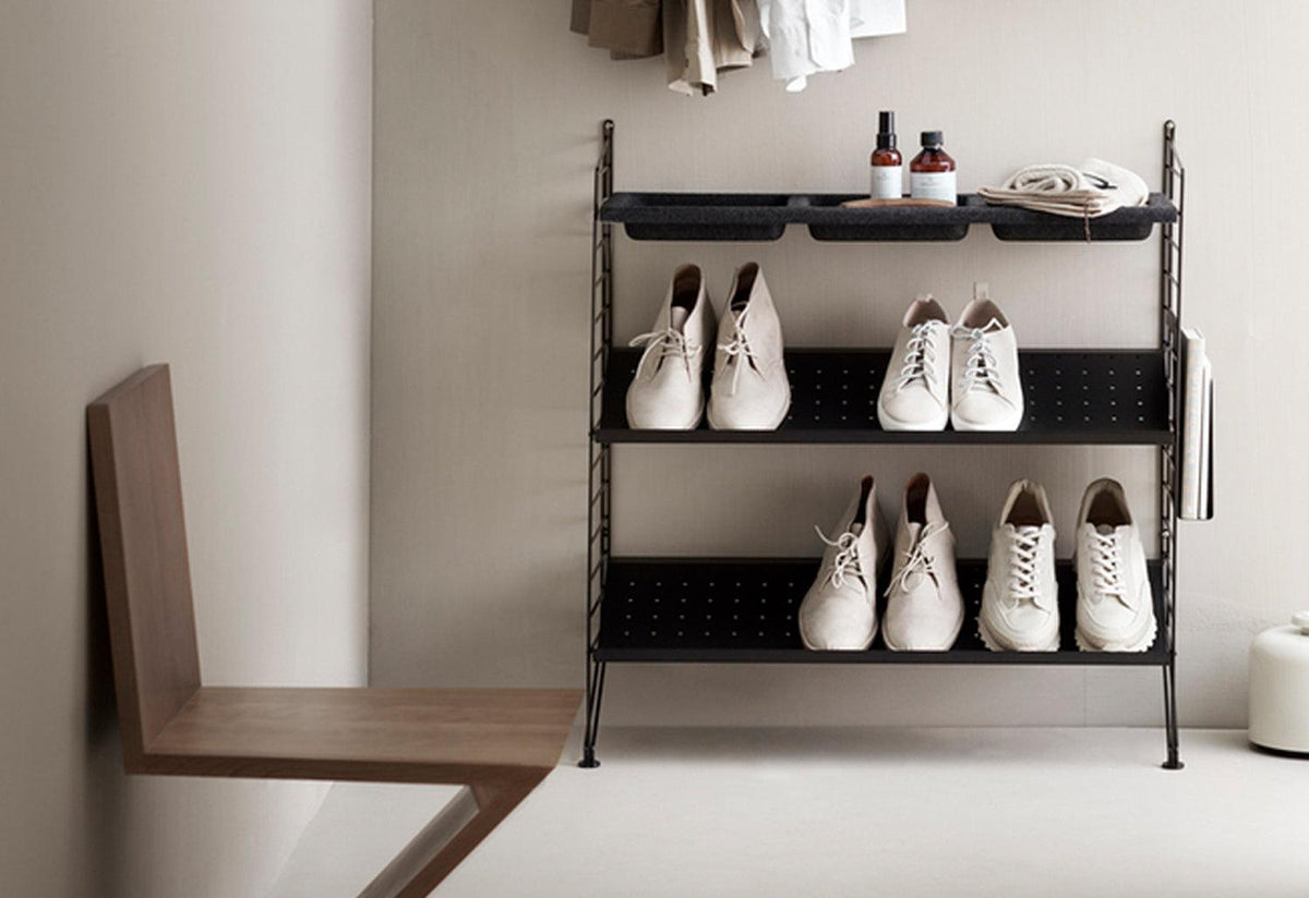 String System Shoe Shelves, Nisse strinning, String