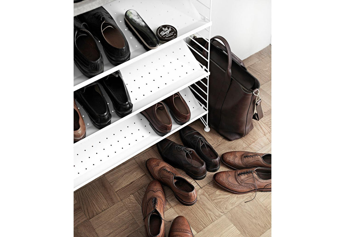 String System Shoe Shelves, Nisse strinning, String