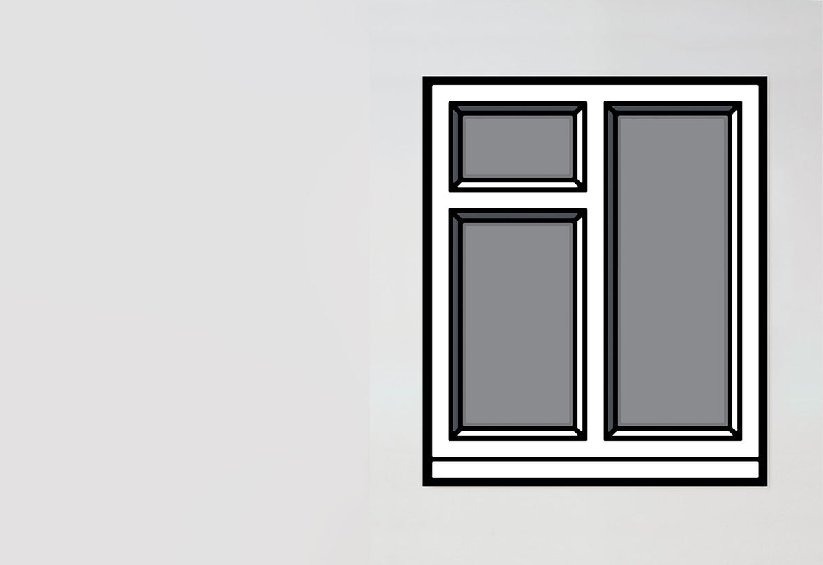 Window Posters, Richard woods, The wrong shop