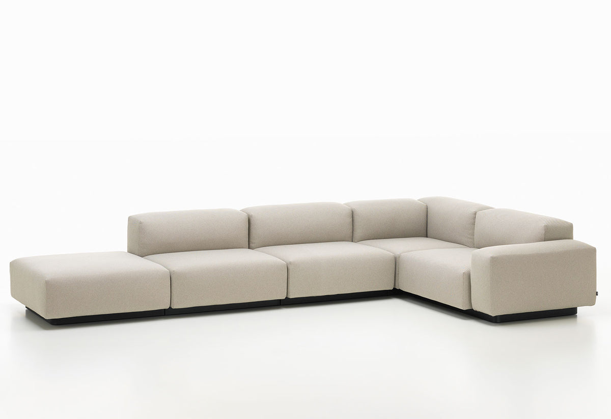 Soft Modular four-seater corner sofa, low armrest, 2016, Jasper morrison, Vitra