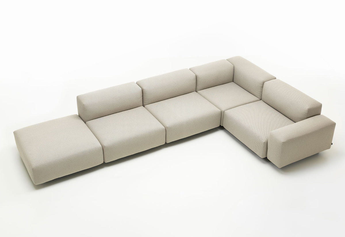 Soft Modular four-seater corner sofa, low armrest, 2016, Jasper morrison, Vitra