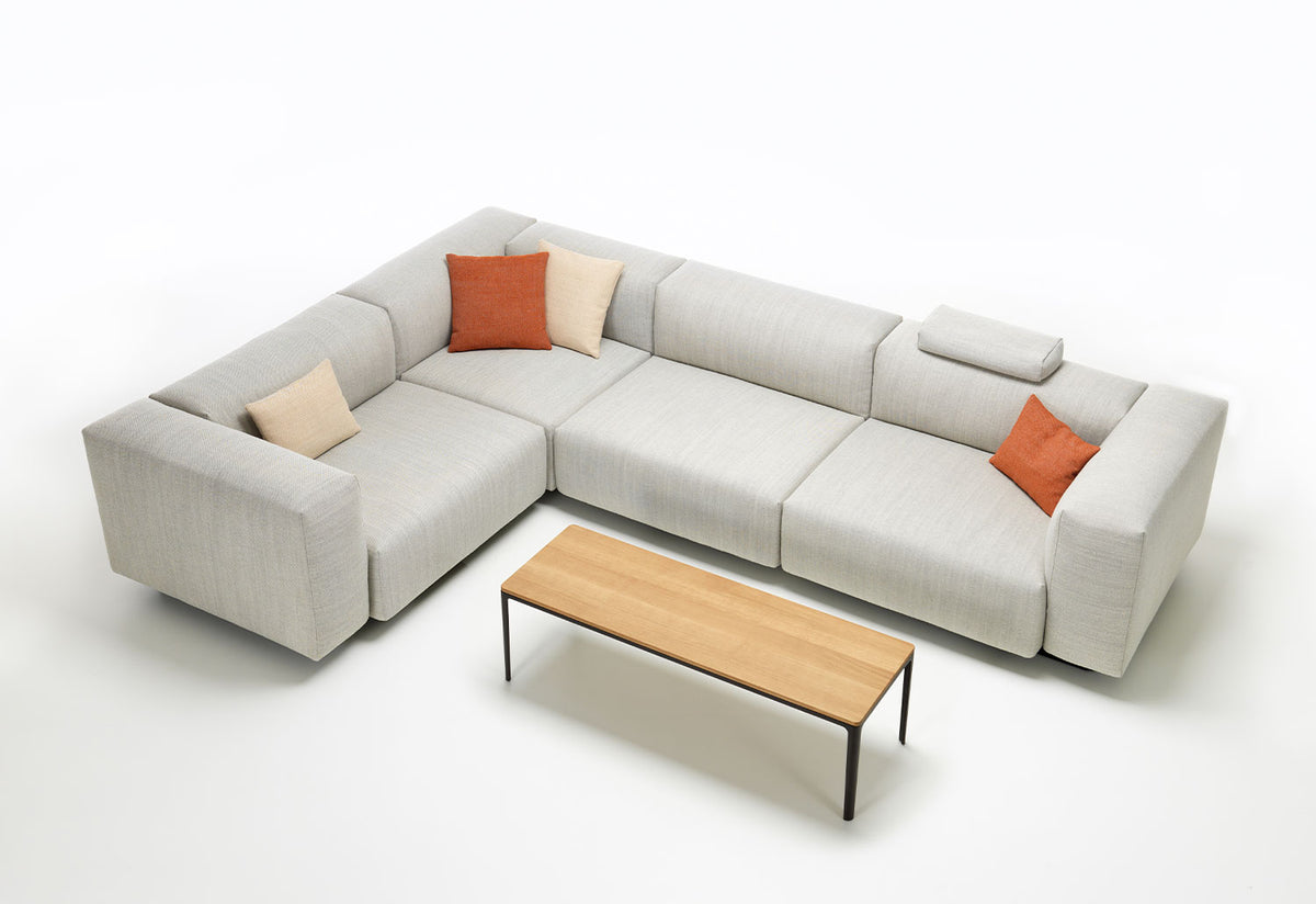 Soft Modular Three-Seater Corner Sofa, Jasper morrison, Vitra