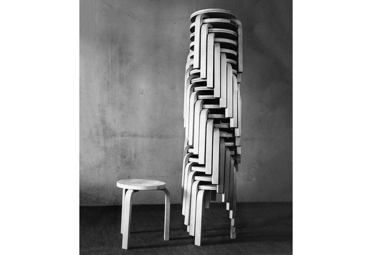 Stool 60 Karelian Birch | Special Edition, Alvar aalto, Artek