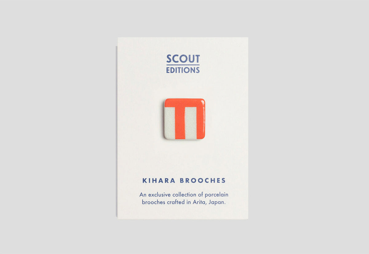 Kihara Porcelain Brooch, Scout editions