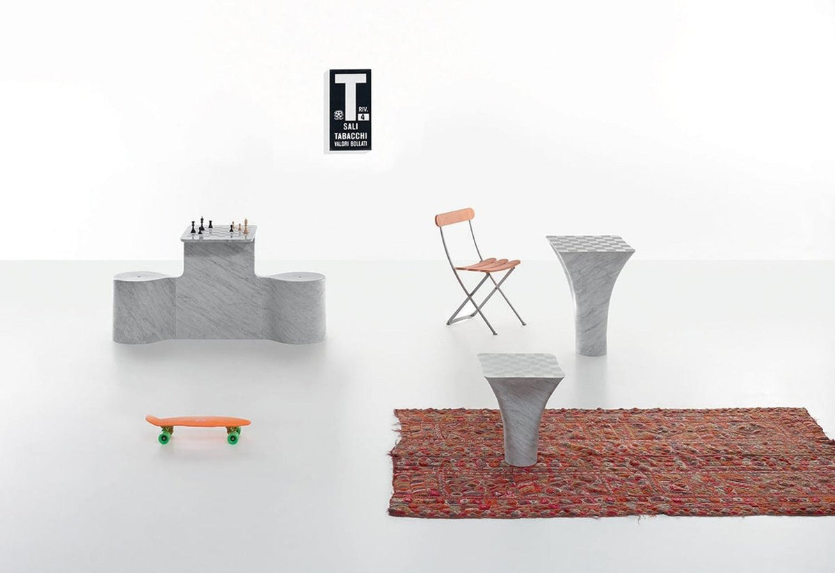 Two Mates Chess Table, Ross lovegrove, Marsotto