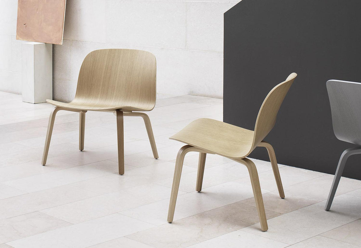 Visu Wooden Lounge Chair, Mika tolvanen, Muuto