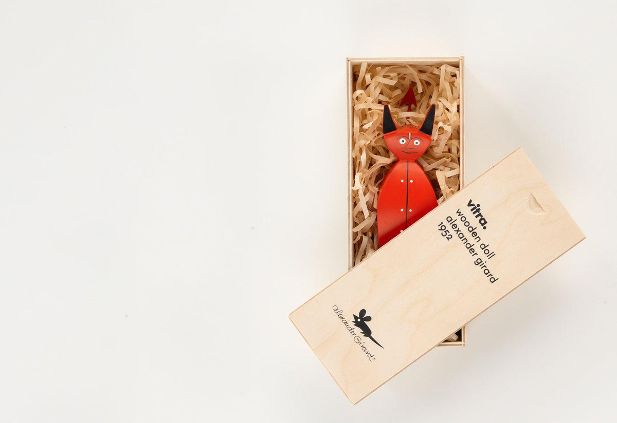 Wooden Doll Little Devil, Alexander girard, Vitra