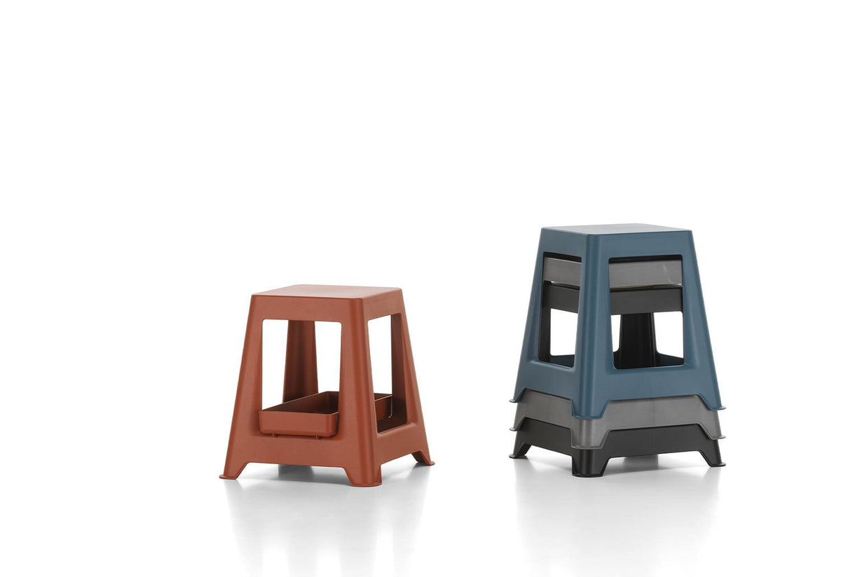 Chap stool with tray, 2021, Konstantin grcic, Vitra