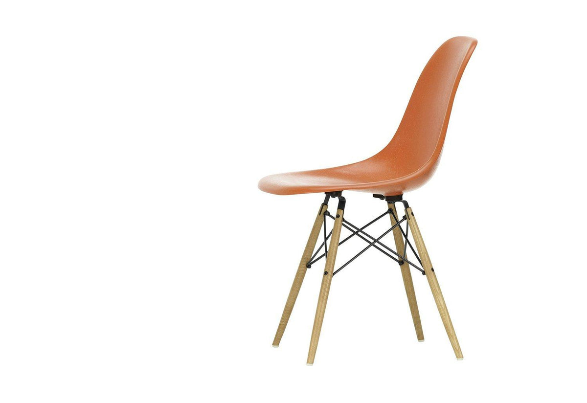 Eames Fiberglass DSW, Charles and ray eames, Vitra
