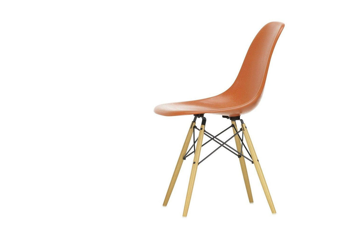 Eames Fiberglass DSW, Charles and ray eames, Vitra