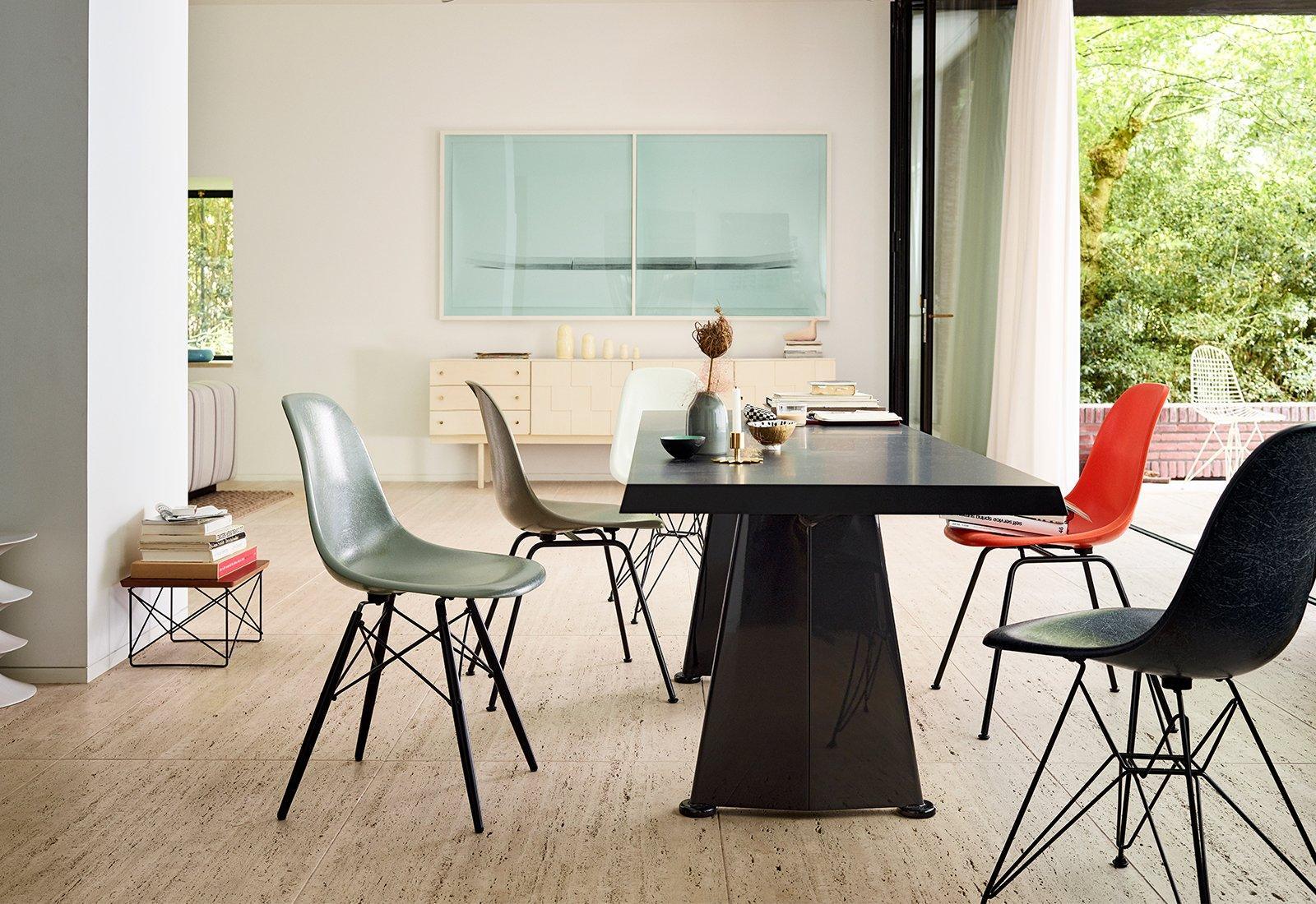 Eames Fiberglass DSR | Upholstered Seat