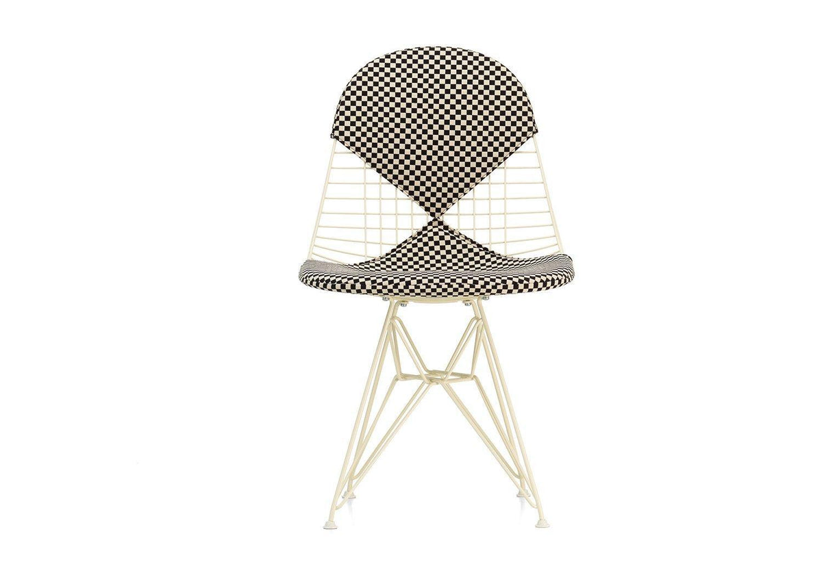 Eames DKR wire chair with upholstery, 1951, Charles and ray eames, Vitra