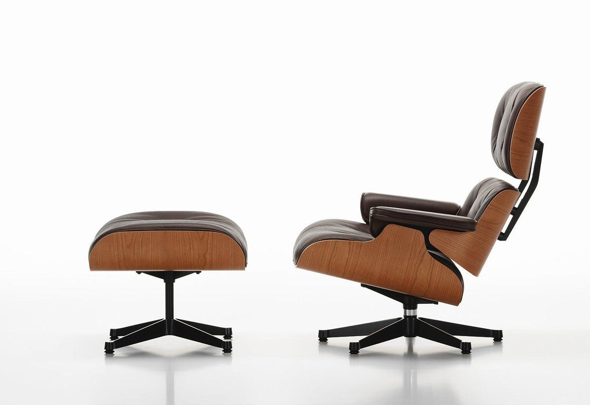 Eames lounge chair + ottoman - American cherry, 1956, Charles and ray eames, Vitra