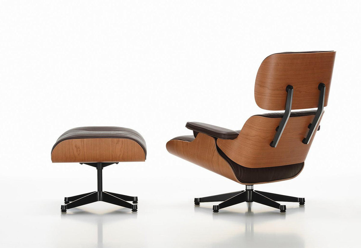 Eames lounge chair + ottoman - American cherry, 1956, Charles and ray eames, Vitra