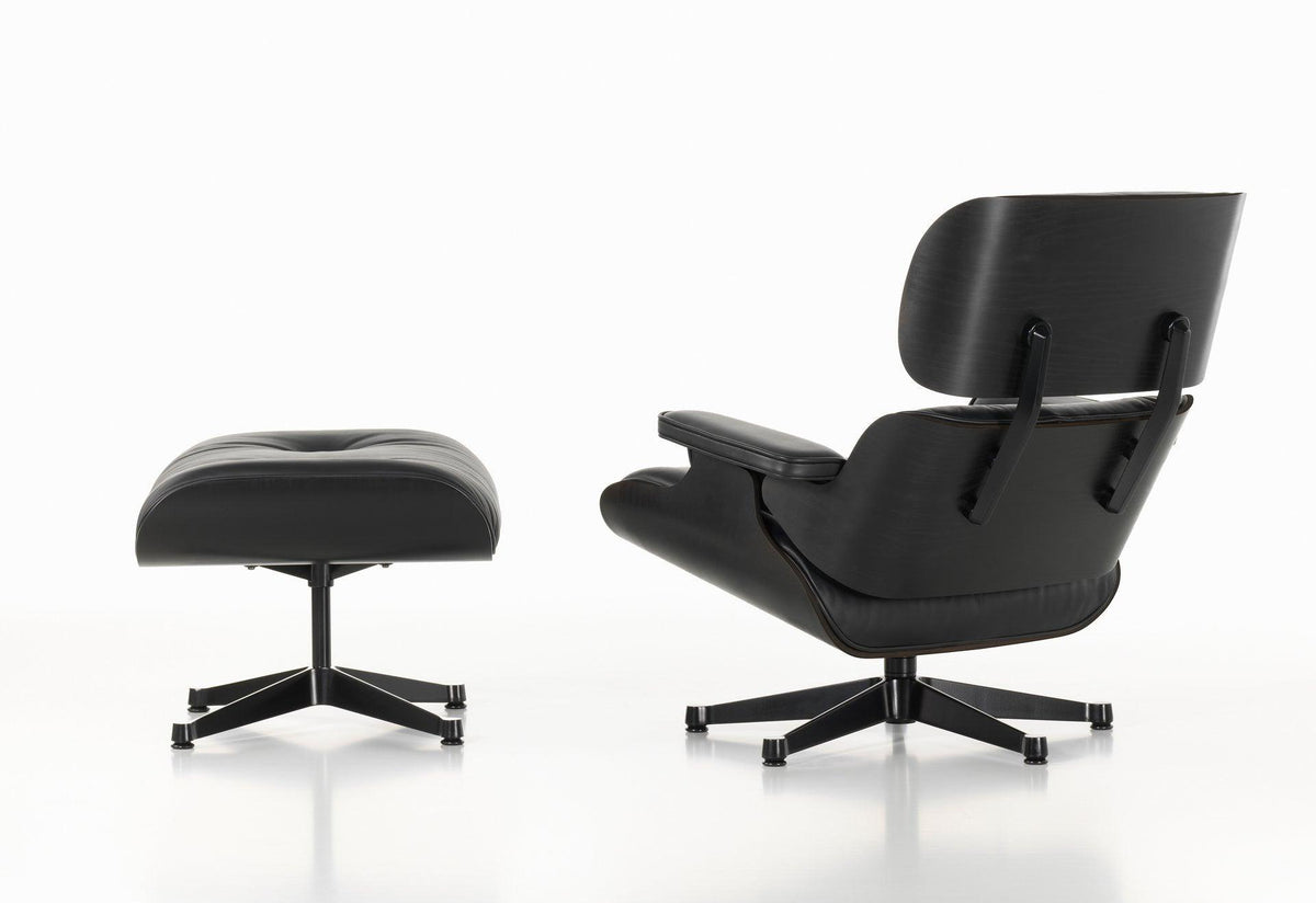 Eames lounge chair + ottoman - Black ash, 1956, Charles and ray eames, Vitra