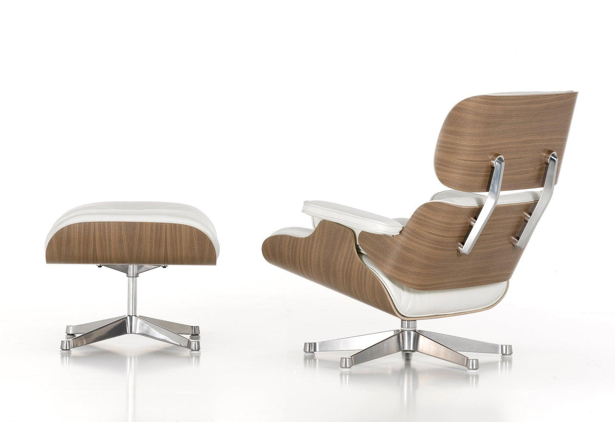 Eames Lounge Chair + Ottoman | Snow, Charles and ray eames, Vitra
