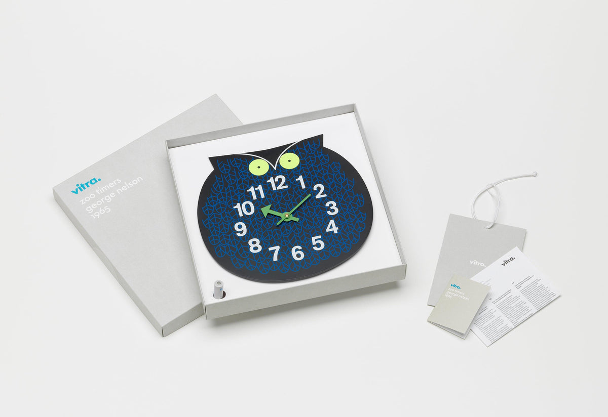 Omar the Owl Clock, George nelson, Vitra