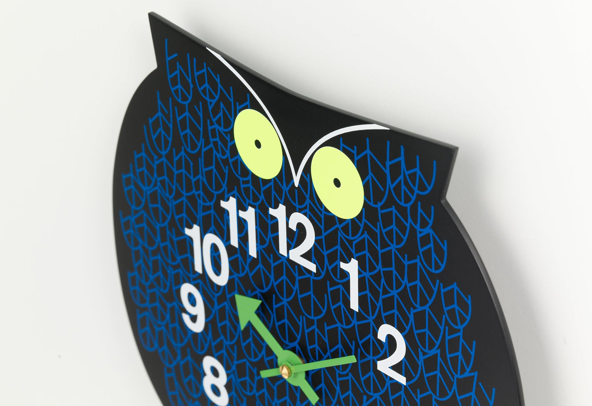Omar the Owl clock, 1965, George nelson, Vitra