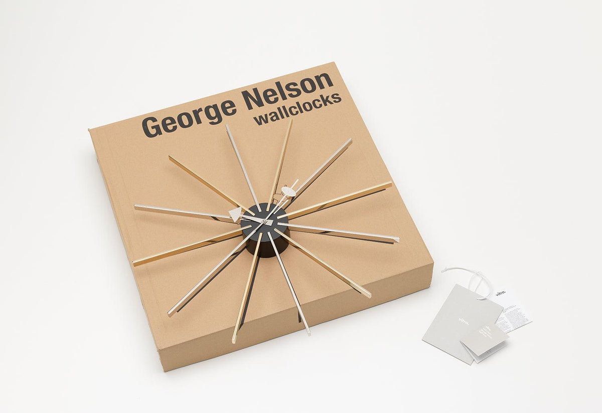 Star Clock, George nelson, Vitra