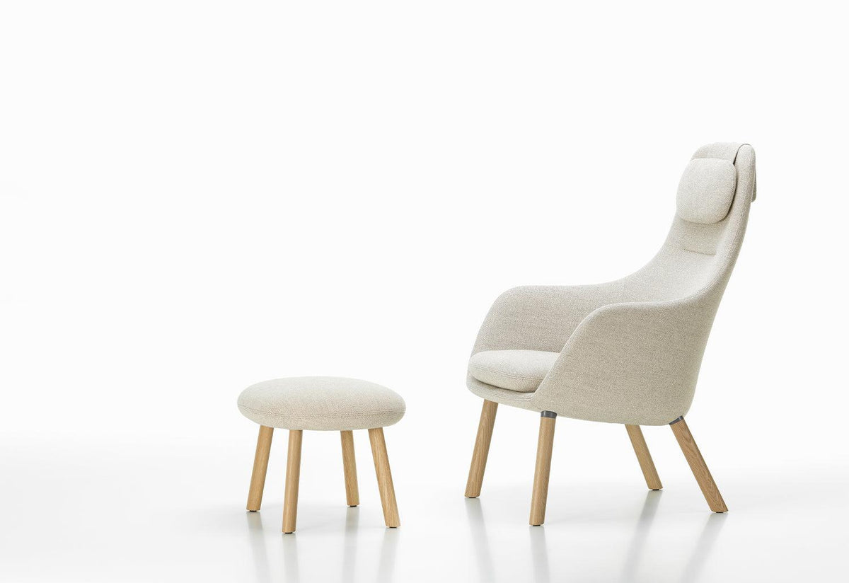 HAL Lounge Chair + Ottoman, Jasper morrison, Vitra