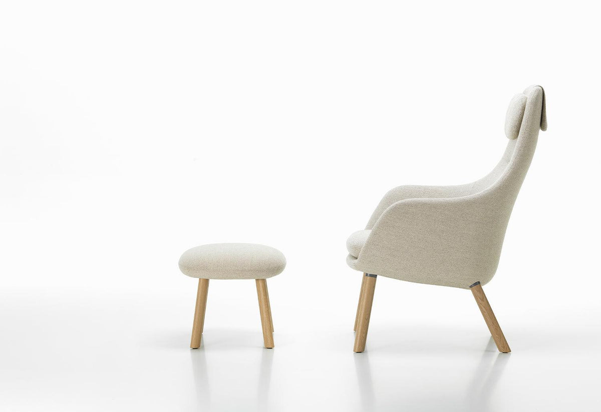 HAL Lounge Chair + Ottoman, Jasper morrison, Vitra