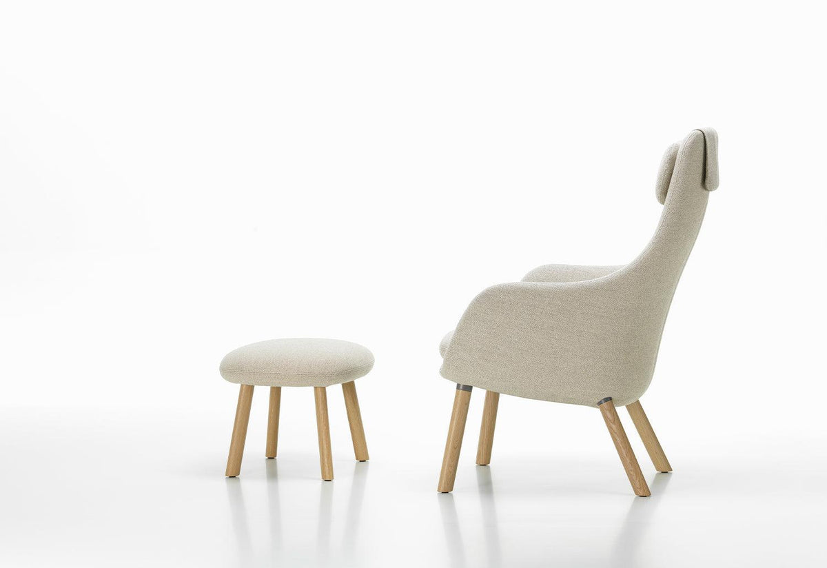 HAL Lounge Chair + Ottoman, Jasper morrison, Vitra