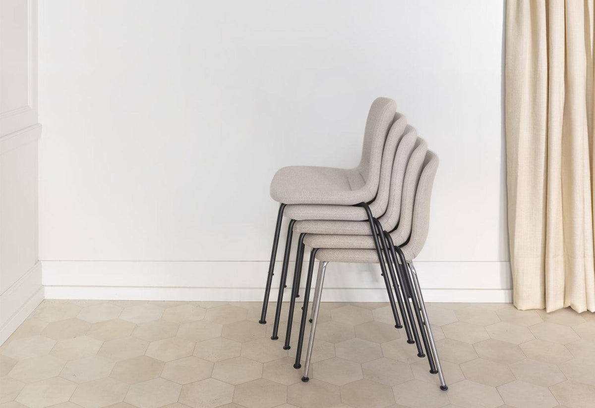 HAL Soft Tube Stackable chair, 2021, Jasper morrison, Vitra