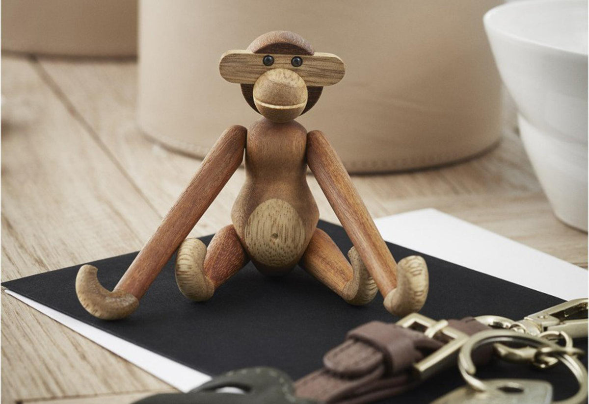 Small Wooden Monkey, Kay bojesen, Rosendahl
